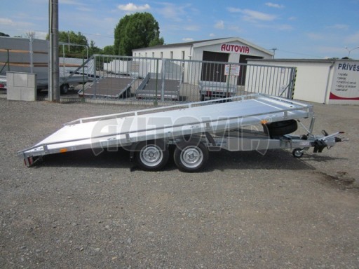 Hydraulicky sklopné plato AD 4,17x2,09 ALU