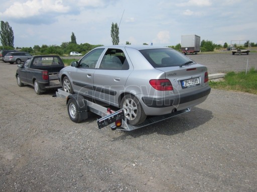 Hydraulicky sklopný přepravník HS 1,35T AL 3,02x1,72/0,10* č.2