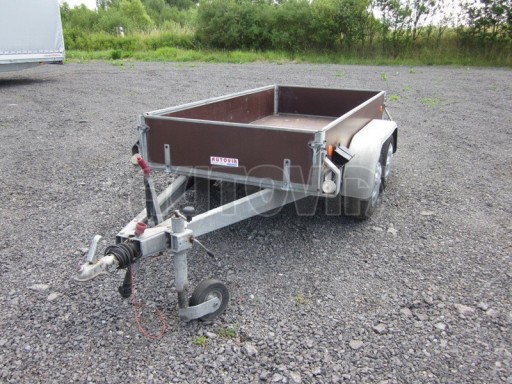 Skladový dvounápravový brzděný nákladní přívěs ZV 26 B2 2,51/1,25/0,35 č.1