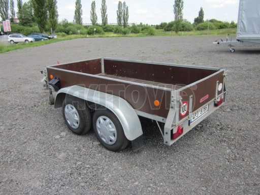 Skladový dvounápravový brzděný nákladní přívěs ZV 26 B2 2,51/1,25/0,35 č.2