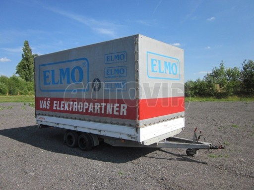 Nákladní přívěs pro přepravu 8 ks europalet GAPA 2,0t 4,10/2,10/2,05 č.2