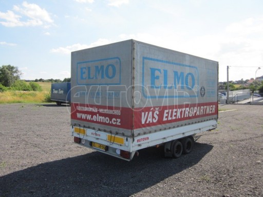 Nákladní přívěs pro přepravu 8 ks europalet GAPA 2,0t 4,10/2,10/2,05 č.4