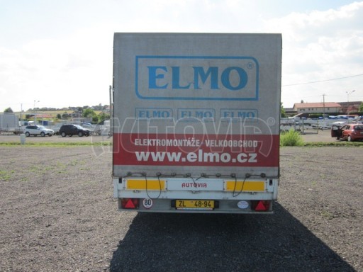 Nákladní přívěs pro přepravu 8 ks europalet GAPA 2,0t 4,10/2,10/2,05 č.5