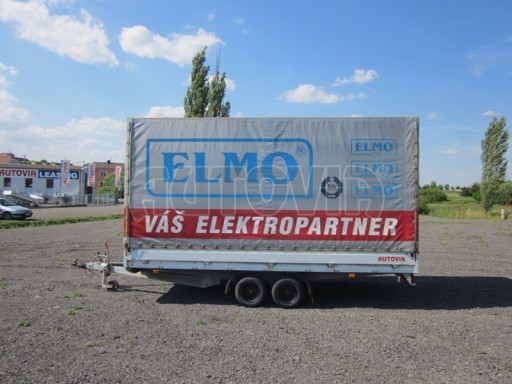 Nákladní přívěs pro přepravu 8 ks europalet GAPA 2,0t 4,10/2,10/2,05 č.7