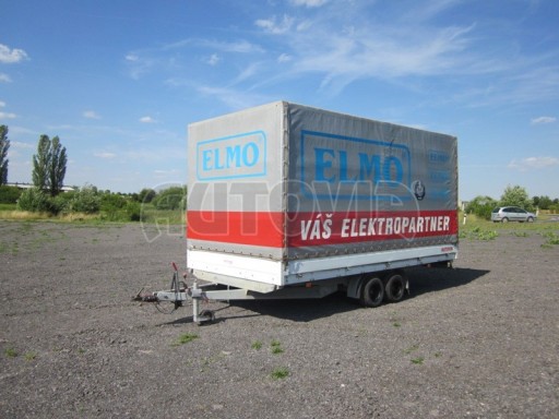 Nákladní přívěs pro přepravu 8 ks europalet GAPA 2,0t 4,10/2,10/2,05 č.1