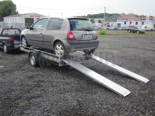 Jednoosý nebrzděný nákladní přívěs AMS 750kg 3,02x1,60 - plato** č.2