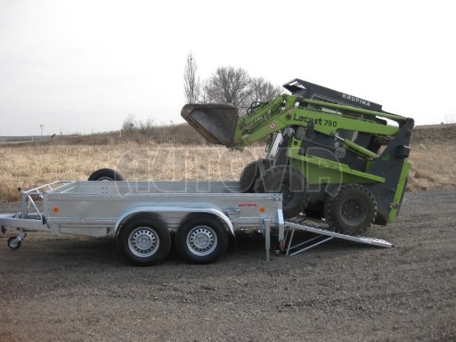 Nákladní přívěs pro přepravu UNC, bagrů, mechanizace ZV 3,5T 3,10x1,85/0,35