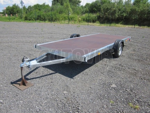 Nebrzděné univerzální jednoosé plato BGS 750kg N1 4,50x1,84 ZN