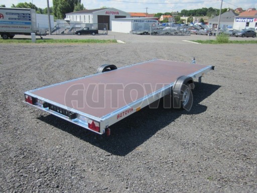 Nebrzděné univerzální jednoosé plato BGS 750kg N1 4,50x1,84 ZN