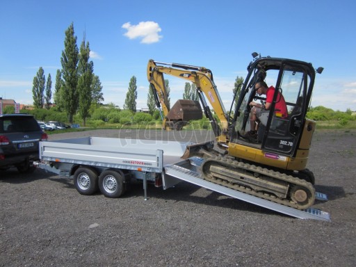 Třístranný sklopný přívěs ATS 3SKS 3,5T 3,32x1,70/0,35 ruč