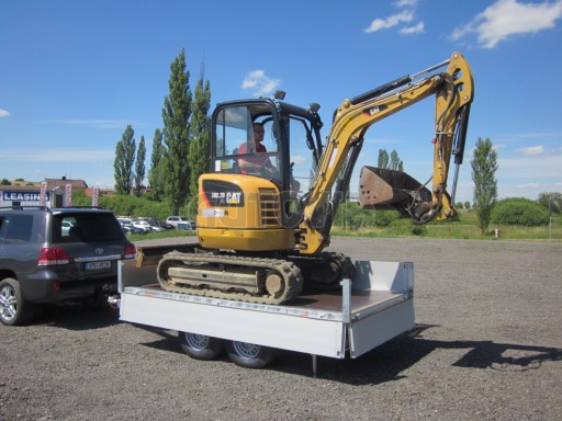 Třístranný sklopný přívěs ATS 3SKS 3,5T 3,32x1,70/0,35 ruč