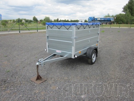 Nebrzděný nákladní přívěs HD 3 2,06x1,11/1,05 2ks nástavba plachta* č.1