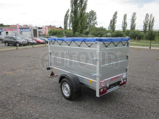 Nebrzděný nákladní přívěs HD 3 2,06x1,11/1,05 2ks nástavba plachta* č.3