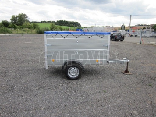 Nebrzděný nákladní přívěs HD 3 2,06x1,11/1,05 2ks nástavba plachta* č.6