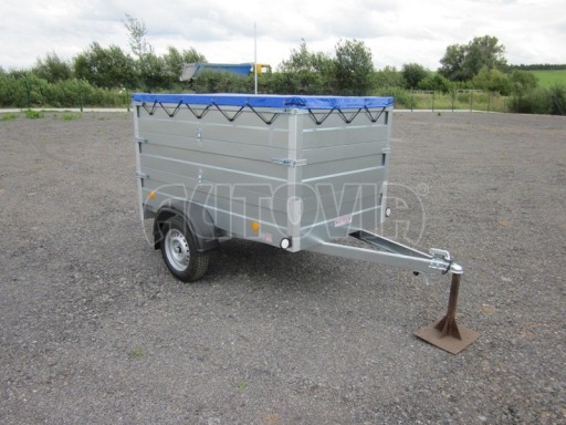 Nebrzděný nákladní přívěs HD 3 2,06x1,11/1,05 2ks nástavba plachta* č.7