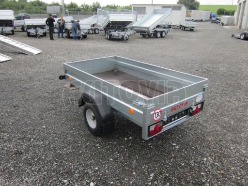 Jednoosý nebrzděný nákladní přívěs Hobby 750kg 2,06x1,10/0,30 č.2