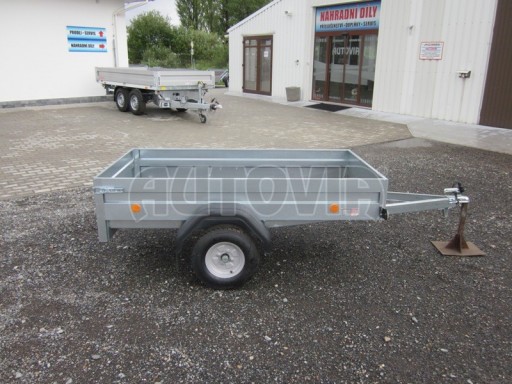Jednoosý nebrzděný nákladní přívěs Hobby 750kg 2,06x1,10/0,30 č.6