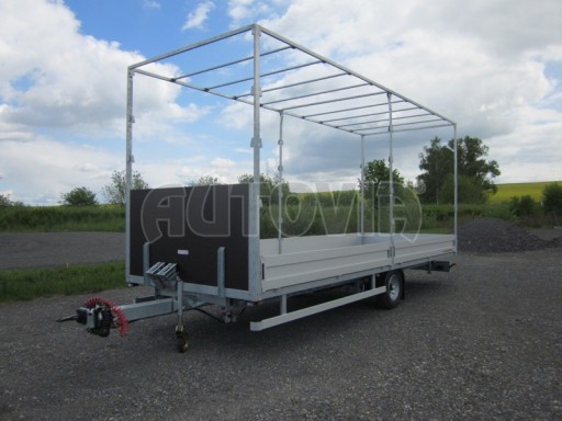 *Vzduchem brzděný nákladní přívěs AVG 4,49T 7,40x2,48/3,06* č.1