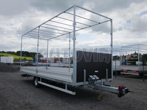 *Vzduchem brzděný nákladní přívěs AVG 4,49T 7,40x2,48/3,06* č.3