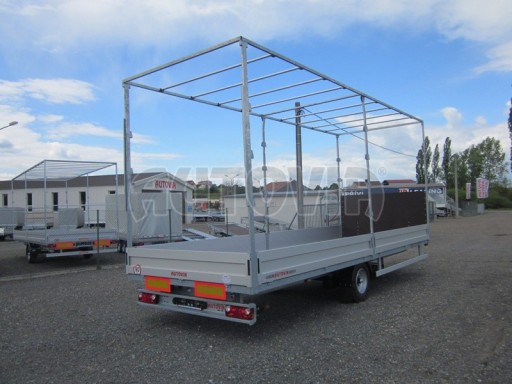 *Vzduchem brzděný nákladní přívěs AVG 4,49T 7,40x2,48/3,06* č.4