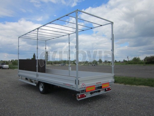 *Vzduchem brzděný nákladní přívěs AVG 4,49T 7,40x2,48/3,06* č.6