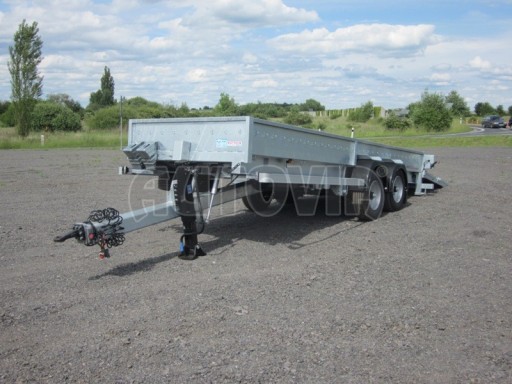 *Vzduchem brzděný přívěs AVG 10T 6,30x1,80/0,40* č.1