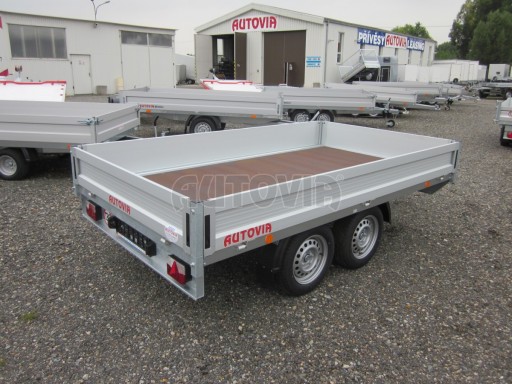 Vlek za osobní auto valník VER 3,5T 3,10x1,76/0,30 č.5