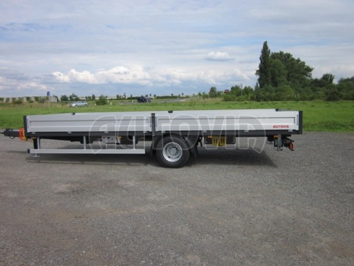 Nákladní přívěs SV 10T valník 7,40/2,47/0,35 č.9