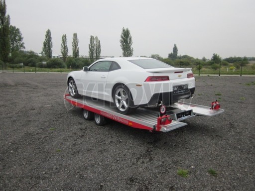Přívěs pro přepravu sportovních automobilů IM 2,7T 5,01x2,09 dvouč. č.4