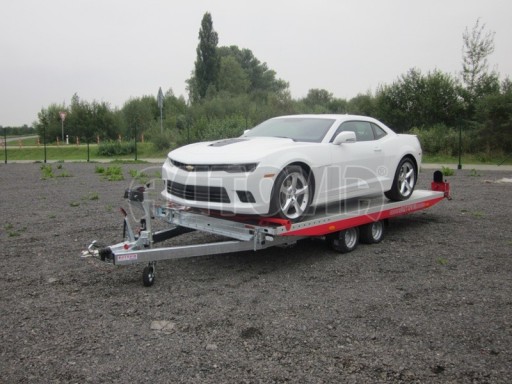 Přívěs pro přepravu sportovních automobilů IM 2,7T 5,01x2,09 dvouč. č.1