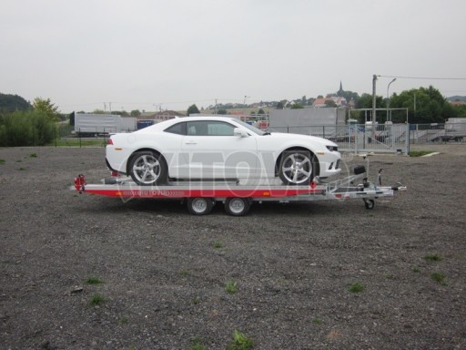 Přívěs pro přepravu sportovních automobilů IM 2,7T 5,01x2,09 dvouč. č.5