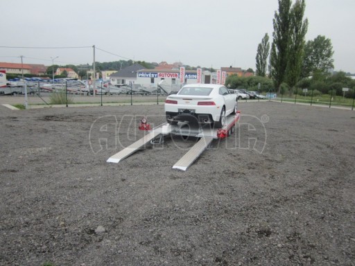 Přívěs pro přepravu sportovních automobilů IM 2,7T 5,01x2,09 dvouč. č.6
