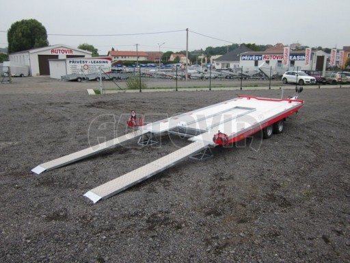 Přívěs pro přepravu sportovních automobilů IM 2,7T 5,01x2,09 dvouč. č.7