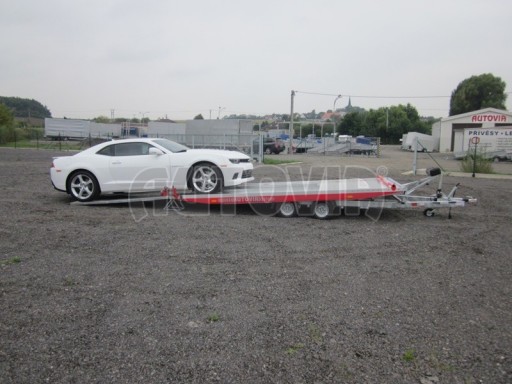 Přívěs pro přepravu sportovních automobilů IM 2,7T 5,01x2,09 dvouč. č.9