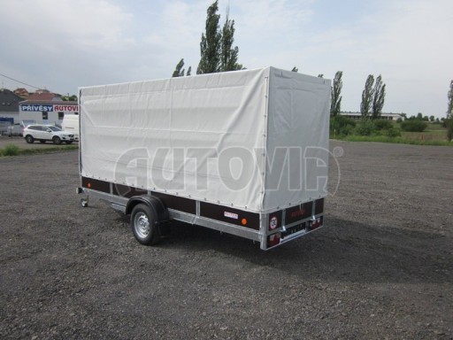 přívěs za auto s plachtou ZV 4000 1,3T B1 4,00x1,32/1,70