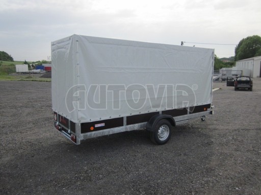 přívěs za auto s plachtou ZV 4000 1,3T B1 4,00x1,32/1,70