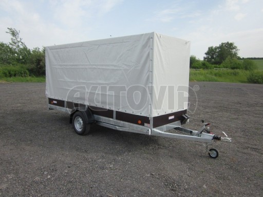 přívěs za auto s plachtou ZV 4000 1,3T B1 4,00x1,32/1,70