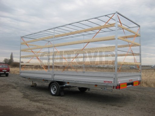 Nákladní přívěs valníkový DN 3,5T B1 7,43x2,47/2,70