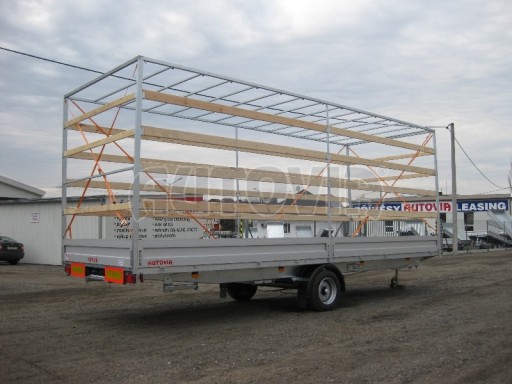 Nákladní přívěs valníkový DN 3,5T B1 7,43x2,47/2,70