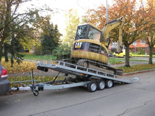 Přepravník těžké mechanizace JB 3,5T 5,15x2,10 UNC PLATO* č.5