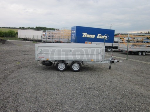 přívěs za auto ZV 33 2,7T B2 3,33x1,70/0,70 nástavba POČ