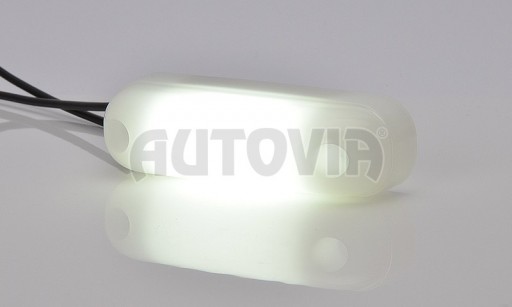 Svítilna bílá přední obrysová LED WAS W109N č.2