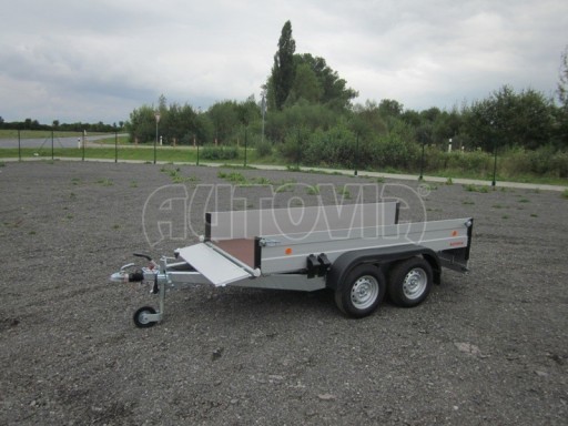 Brzděný přívěs ZV 30 ALU 2,7T B2 3,00x1,31/0,35 POČ