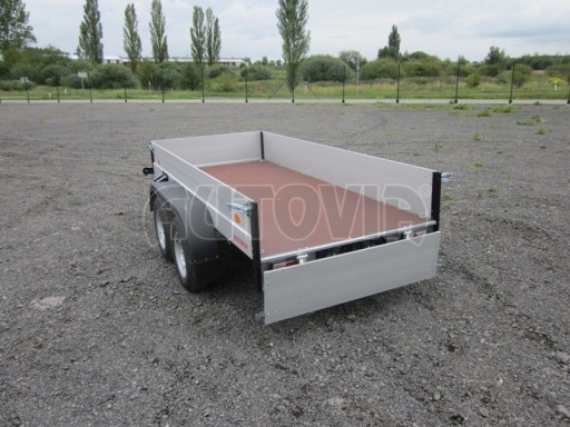 Brzděný přívěs ZV 30 ALU 2,7T B2 3,00x1,31/0,35 POČ