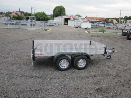 Brzděný přívěs ZV 30 ALU 2,7T B2 3,00x1,31/0,35 POČ