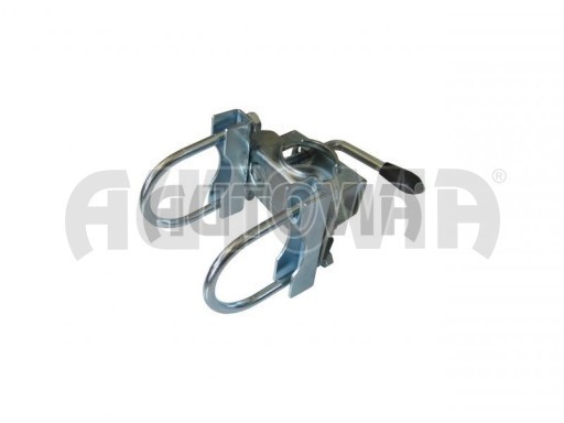 Držák KBF/60 klemy opěrného kolečka na oj pr. 60 mm č.1