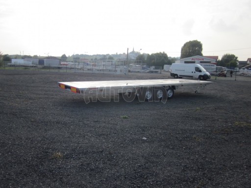 Třínápravové plato DN 3,5T B3 7,40x2,20 plato