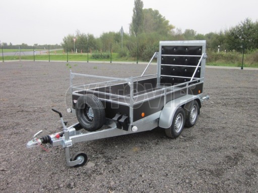 Nákladní přívěs s rampou ZV 30 2,7T B2 3,01x1,31/0,35 rampa