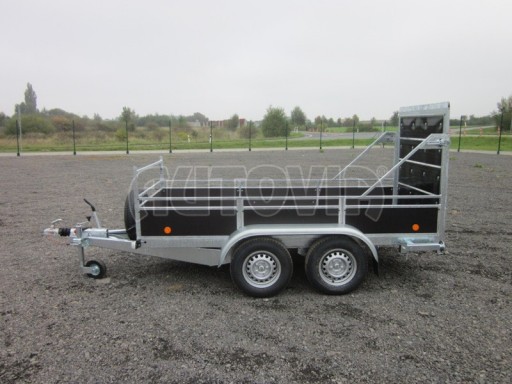 Nákladní přívěs s rampou ZV 30 2,7T B2 3,01x1,31/0,35 rampa