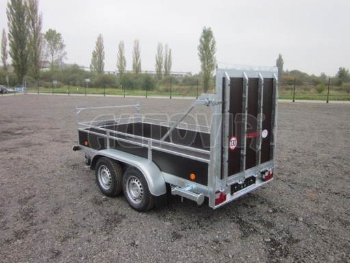 Nákladní přívěs s rampou ZV 30 2,7T B2 3,01x1,31/0,35 rampa